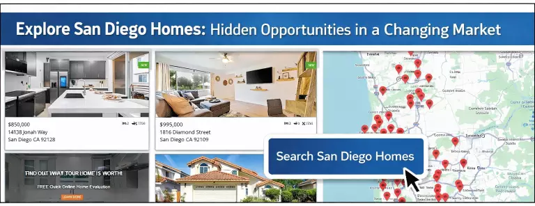 Search San Diego Homes