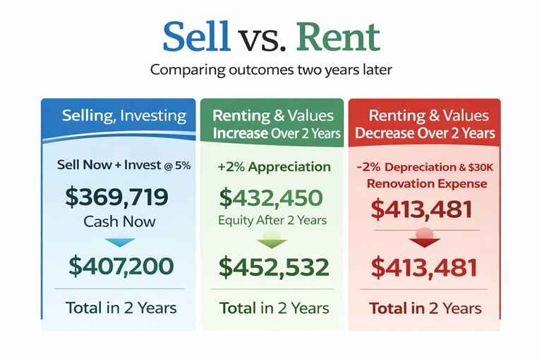 Sell versus rent